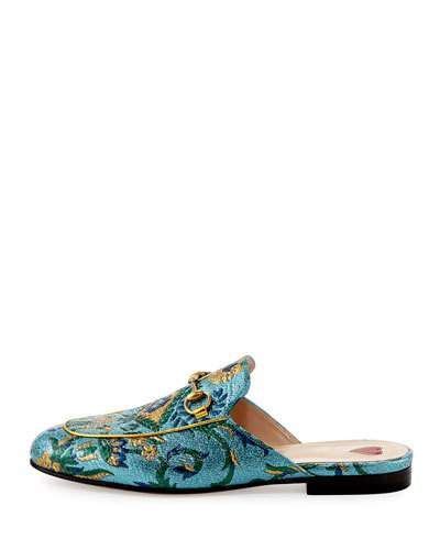 gucci brocade|Gucci Brocade Princetown Mule .